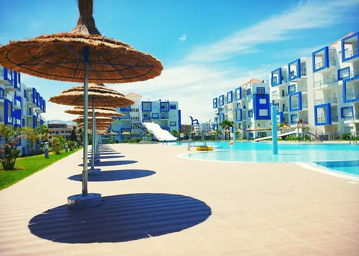 Kariat Cabo - Appartement Charmant, Climatise Avec Vue Piscine